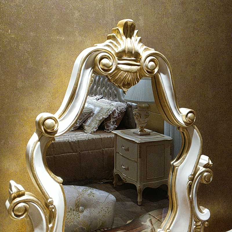 Veneered Ivory White Wooden Vanity Table/Dressing Table/Makeup Table,EKAR FURNITURE CO.,LTD,,foshan furniture factory,custom Furniture factory,china furniture factory