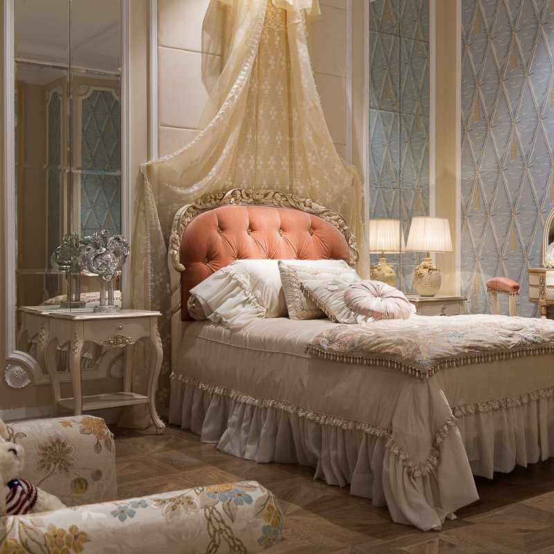 Ivory White and Rose Golden Delicate Nightstand,EKAR FURNITURE CO.,LTD,Ivory White and Rose Golden Delicate Nightstand,foshan furniture factory,custom Furniture factory,china furniture factory