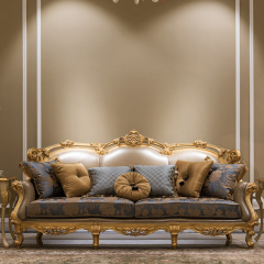 Gold Silk Embroidered Long Couch Chair Comfy Sofa Sale,EKAR FURNITURE CO.,LTD,EKAR FURNITURE - Premium Single Seater Sofa | Handcrafted Solid Wood Frame with Plush Upholstery,foshan furniture factory,custom Furniture factory,china furniture factory