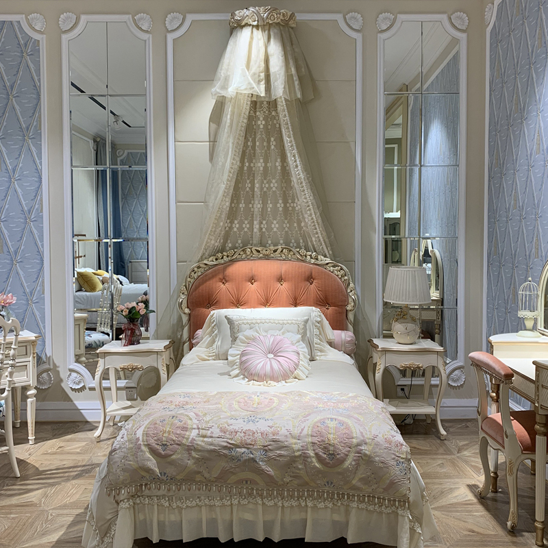 Ivory White and Rose Golden Delicate Nightstand,EKAR FURNITURE CO.,LTD,Ivory White and Rose Golden Delicate Nightstand,foshan furniture factory,custom Furniture factory,china furniture factory