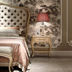 Antique Ivory White Elegant Nightstand,EKAR FURNITURE CO.,LTD,,foshan furniture factory,custom Furniture factory,china furniture factory