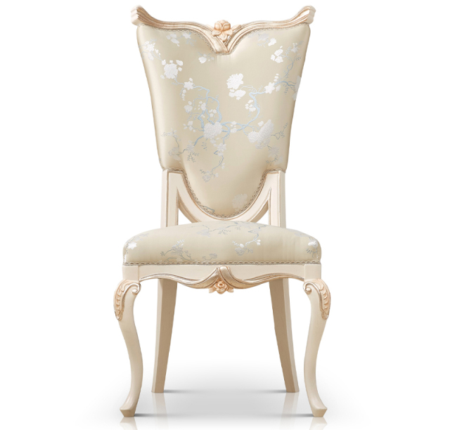 ,MY SHOP,Dining Room Furniture Comfortable Khaki White Armless Chair  - Ekar Furniture,foshan furniture factory,custom Furniture factory,china furniture factory