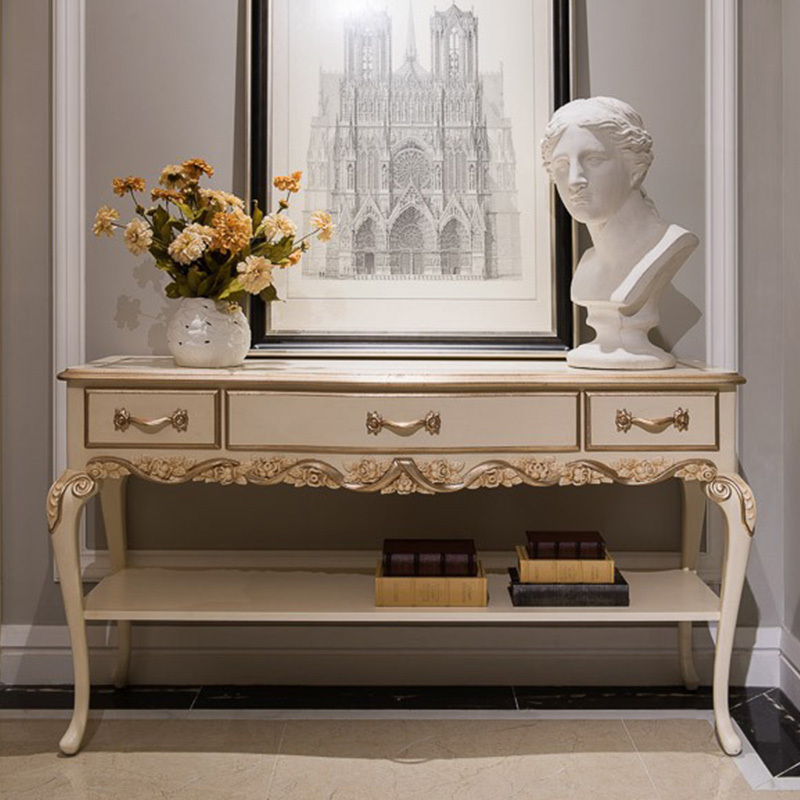 Antique Flash Star Grey Carved Wooden Console Table/Foyer Table,EKAR FURNITURE CO.,LTD,,foshan furniture factory,custom Furniture factory,china furniture factory