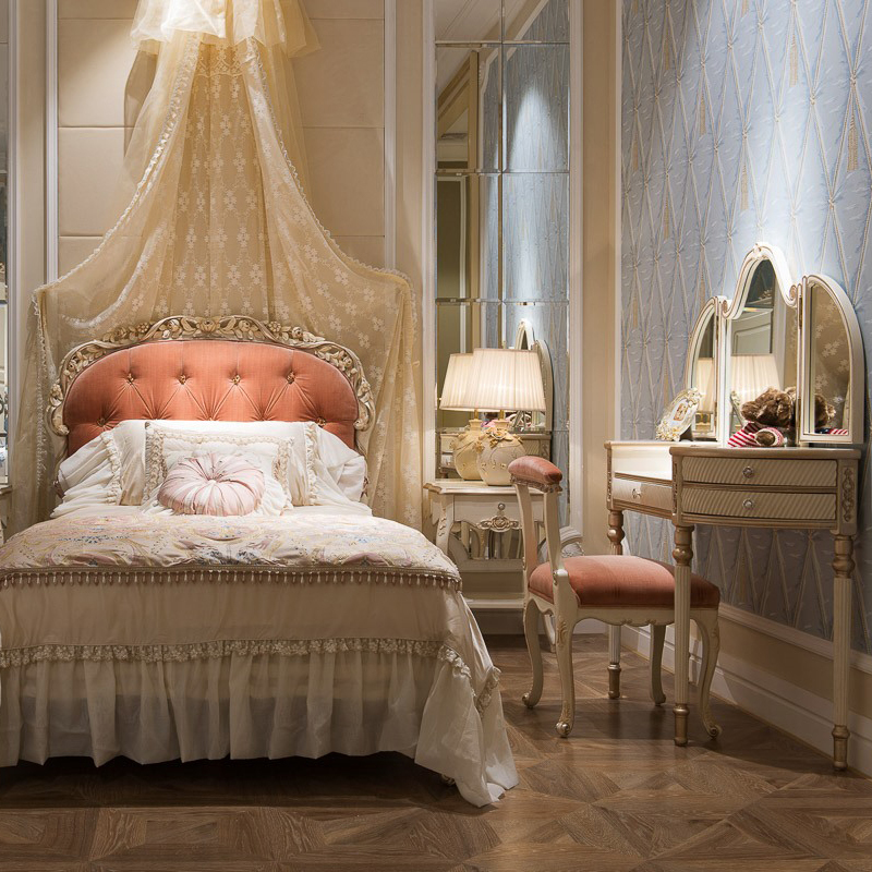 White Dressing Table With Drawers and Mirror/Makeup Table,EKAR FURNITURE CO.,LTD,White Dressing Table With Drawers and Mirror/Makeup Table,foshan furniture factory,custom Furniture factory,china furniture factory