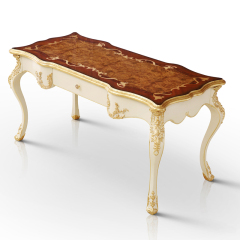 ,MY SHOP,EKAR FURNITURE Elegant Solid Wood Writing Desk - Craftsmanship Redefined,foshan furniture factory,custom Furniture factory,china furniture factory