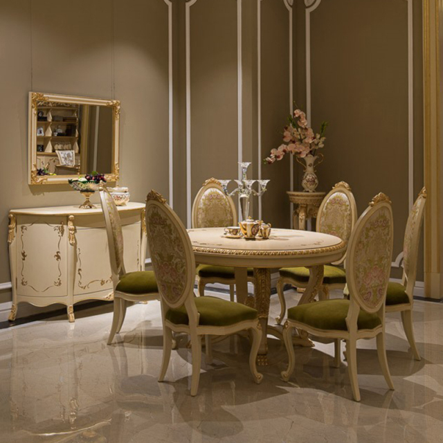 ,MY SHOP,French Style Solid Wood Dining Chair with Upholstered Seat for Kitchen and Dining Room,foshan furniture factory,custom Furniture factory,china furniture factory