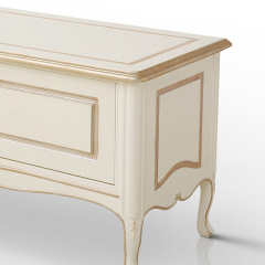 ,MY SHOP,Antique White TV Furniture TV Table Stand - Ekar Furniture,foshan furniture factory,custom Furniture factory,china furniture factory