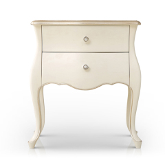 ,MY SHOP,Exquisite Antique Simple Ivory White Nightstand,foshan furniture factory,custom Furniture factory,china furniture factory