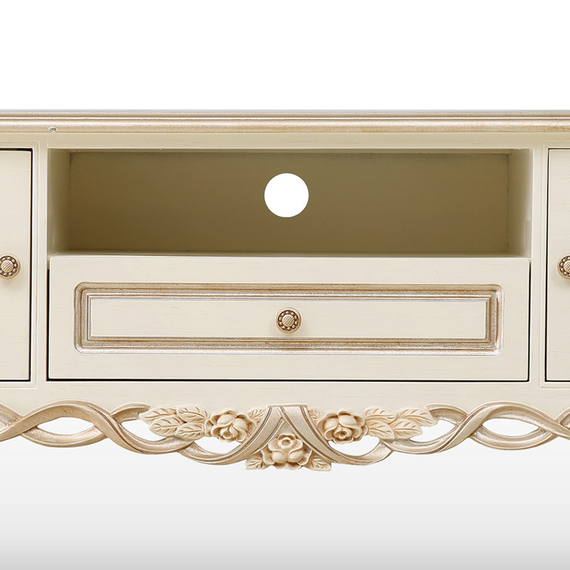 Antique White TV Furniture TV Table Stand,EKAR FURNITURE CO.,LTD,Antique White TV Furniture TV Table Stand - Ekar Furniture,foshan furniture factory,custom Furniture factory,china furniture factory