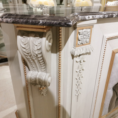 ,MY SHOP,French Style Marble Top Bar Table with Metal Frame for Living Room or Kitchen,foshan furniture factory,custom Furniture factory,china furniture factory