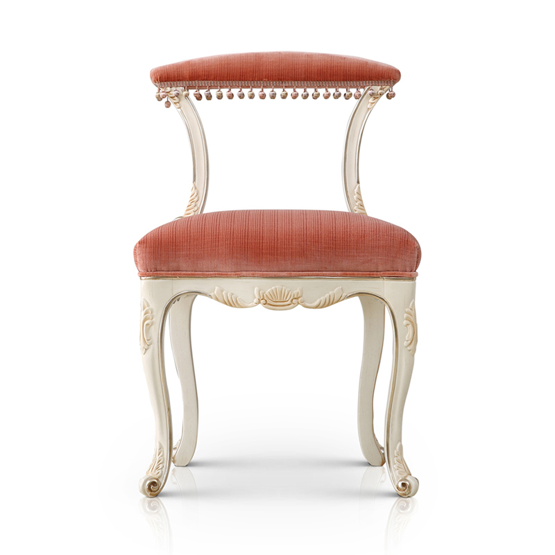 Small Orange Wooden Velvet Dressing Stools/Vanity Chair/Vanity Stool/Makeup Stool,EKAR FURNITURE CO.,LTD,,foshan furniture factory,custom Furniture factory,china furniture factory