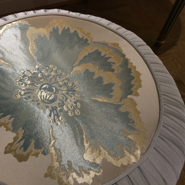 ,MY SHOP,French-Style Wooden Dressing Stool with Upholstered Seat for Bedrooms,foshan furniture factory,custom Furniture factory,china furniture factory