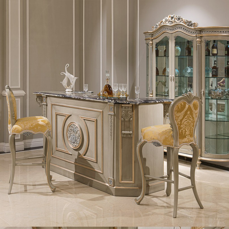 French Style Marble Top Bar Table with Metal Frame for Living Room or Kitchen,EKAR FURNITURE CO.,LTD,French Style Marble Top Bar Table with Metal Frame for Living Room or Kitchen,foshan furniture factory,custom Furniture factory,china furniture factory