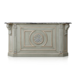 ,MY SHOP,French Style Marble Top Bar Table with Metal Frame for Living Room or Kitchen,foshan furniture factory,custom Furniture factory,china furniture factory