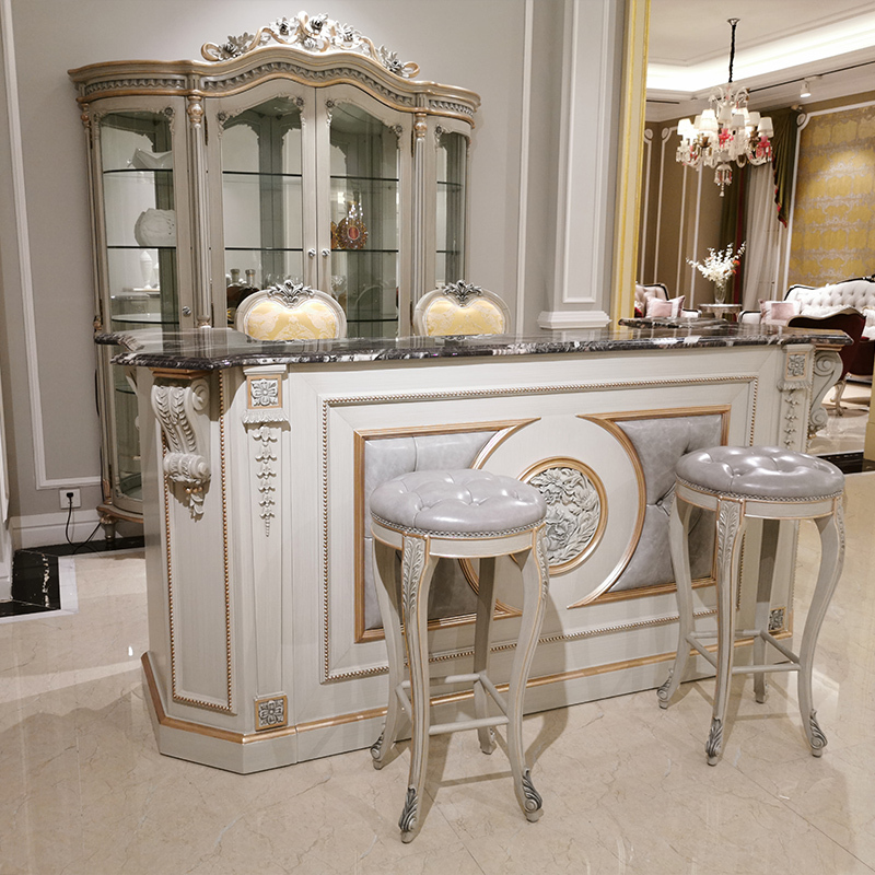 French Style Marble Top Bar Table with Metal Frame for Living Room or Kitchen,EKAR FURNITURE CO.,LTD,French Style Marble Top Bar Table with Metal Frame for Living Room or Kitchen,foshan furniture factory,custom Furniture factory,china furniture factory