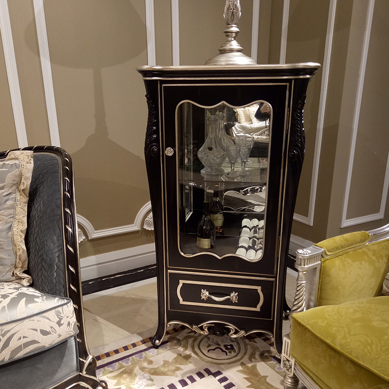 The Latest Luxury Style White and Golden Big Glass Cabinet/Curio Cabinet/Display Cabinet,EKAR FURNITURE CO.,LTD,,foshan furniture factory,custom Furniture factory,china furniture factory