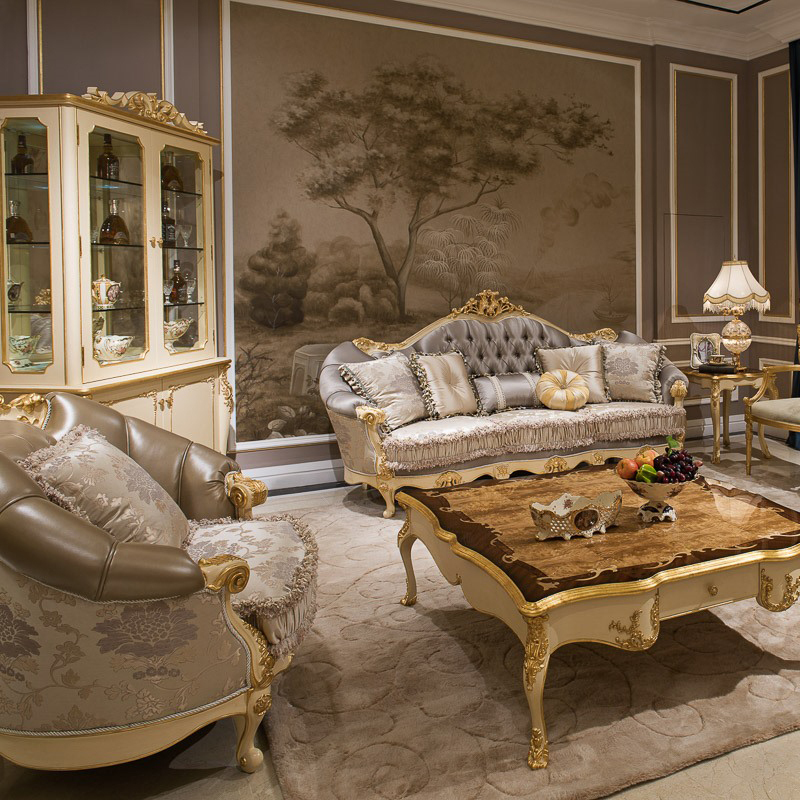 The Latest Luxury Style White and Golden Glass Cabinets with Carved Flowers,EKAR FURNITURE CO.,LTD,The Latest Luxury Style White and Golden Glass Cabinets with Carved Flowers,foshan furniture factory,custom Furniture factory,china furniture factory