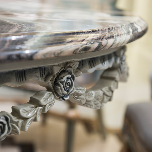 Marble Top Dining Table 6 chairs Wooden Dining Table/Kitchen Table/Dinette Table,EKAR FURNITURE CO.,LTD,Marble Top Dining Table 6 chairs Wooden Dining Table/Kitchen Table/Dinette Table,foshan furniture factory,custom Furniture factory,china furniture factory