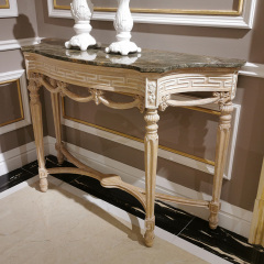 ,MY SHOP,Newly Special  Designed Exquisite Console Table with Marble Top,foshan furniture factory,custom Furniture factory,china furniture factory