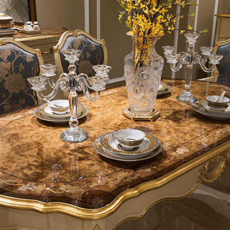 New Luxury Veneered Wooden Dining Table/Kitchen Table/Dinette Table,EKAR FURNITURE CO.,LTD,New Luxury Veneered Wooden Dining Table/Kitchen Table/Dinette Table,foshan furniture factory,custom Furniture factory,china furniture factory