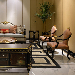 ,MY SHOP,Classic Solid Wood Upholstered Armchair,foshan furniture factory,custom Furniture factory,china furniture factory