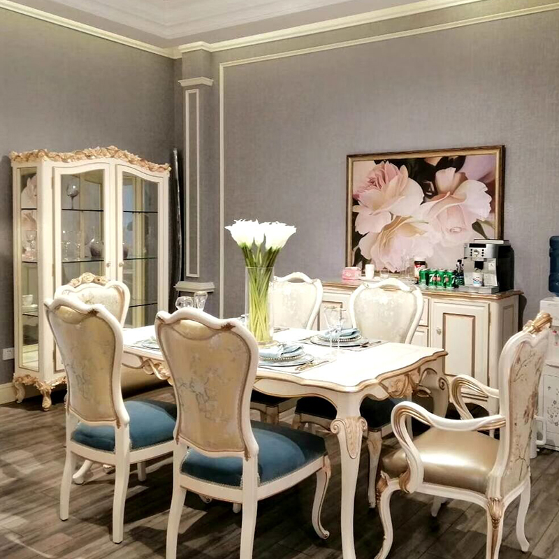 New design classic chairs italian dining table wooden dining table,EKAR FURNITURE CO.,LTD,New design classic chairs italian dining table wooden dining table,foshan furniture factory,custom Furniture factory,china furniture factory