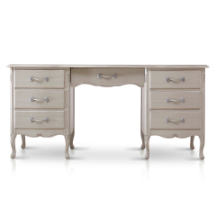 ,MY SHOP,French Style Solid Wood Desk with Drawers for Home Office or Study Room,foshan furniture factory,custom Furniture factory,china furniture factory