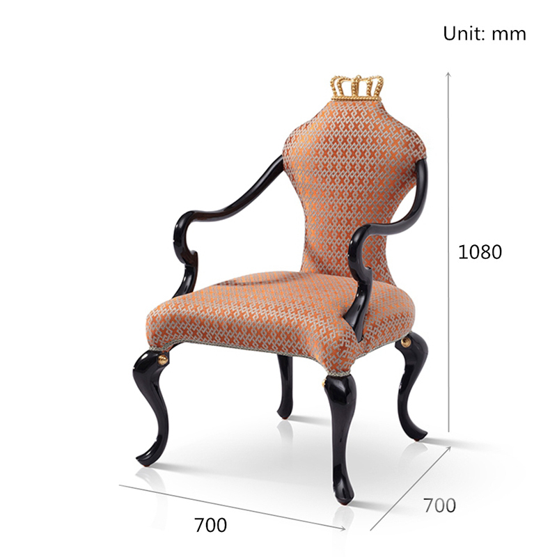 Classic Solid Wood Upholstered Armchair,EKAR FURNITURE CO.,LTD,Classic Solid Wood Upholstered Armchair,foshan furniture factory,custom Furniture factory,china furniture factory