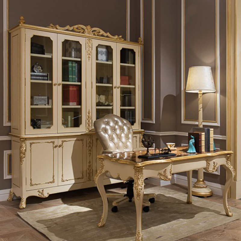 The Latest Luxury Style White and Golden Glass Cabinets with Carved Flowers,EKAR FURNITURE CO.,LTD,The Latest Luxury Style White and Golden Glass Cabinets with Carved Flowers,foshan furniture factory,custom Furniture factory,china furniture factory