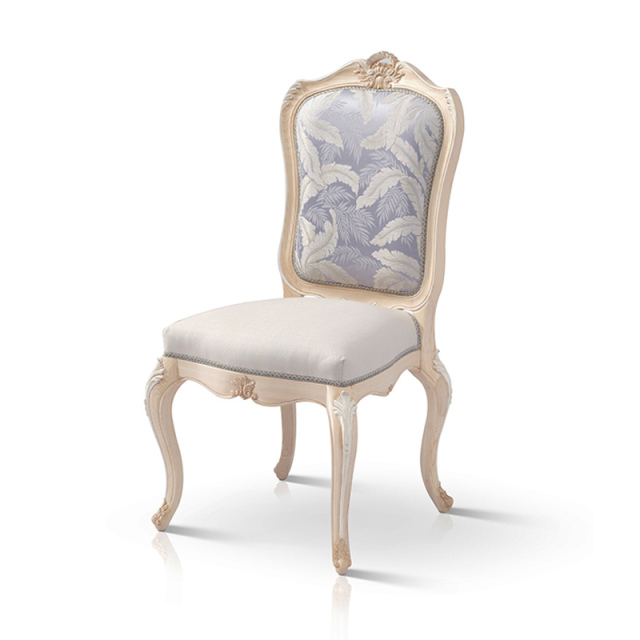 White Upholstered Oak Dining Room Chair,EKAR FURNITURE CO.,LTD,White Upholstered Oak Dining Room Chair - Ekar Furniture,foshan furniture factory,custom Furniture factory,china furniture factory