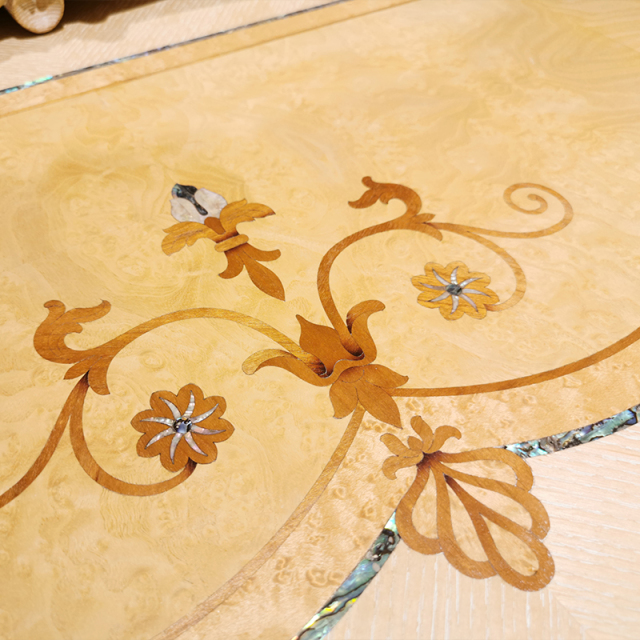 ,MY SHOP,Ash Wood 4 Drawer Carving Vintage Dressing Table Mirror - Ekar Furniture,foshan furniture factory,custom Furniture factory,china furniture factory