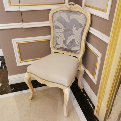 White Upholstered Oak Dining Room Chair,EKAR FURNITURE CO.,LTD,White Upholstered Oak Dining Room Chair - Ekar Furniture,foshan furniture factory,custom Furniture factory,china furniture factory