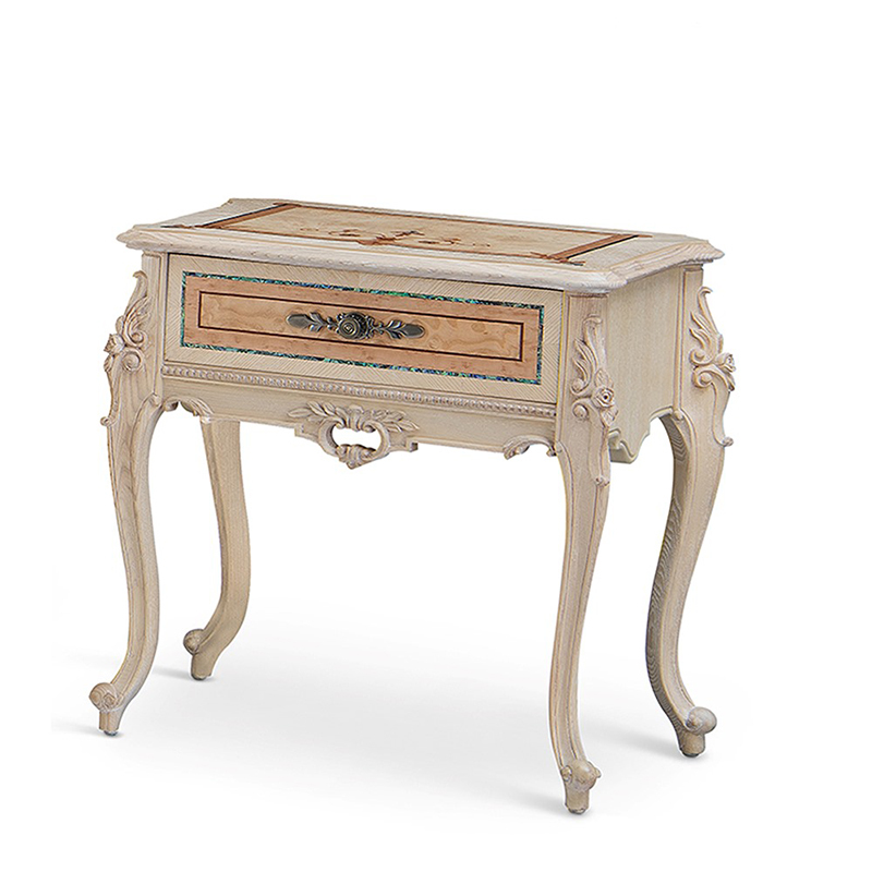 Antique Classic Design Carved Wooden Nightstand Bedside Table,EKAR FURNITURE CO.,LTD,Antique Classic Design Carved Wooden Nightstand Bedside Table - Ekar Furniture,foshan furniture factory,custom Furniture factory,china furniture factory