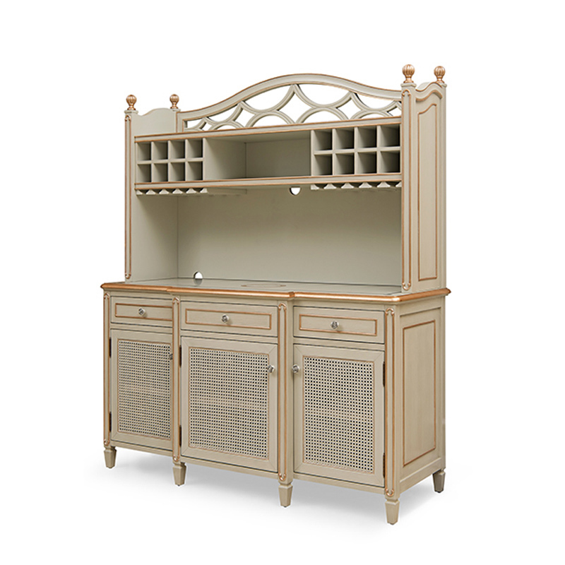 Gray Antique Design Dining Room Sideboard Carved Wooden Cupboard,EKAR FURNITURE CO.,LTD,,foshan furniture factory,custom Furniture factory,china furniture factory