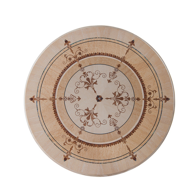 ,MY SHOP,Luxury European Design Solid Round Ash Wood Dining Table - Ekar Furniture,foshan furniture factory,custom Furniture factory,china furniture factory