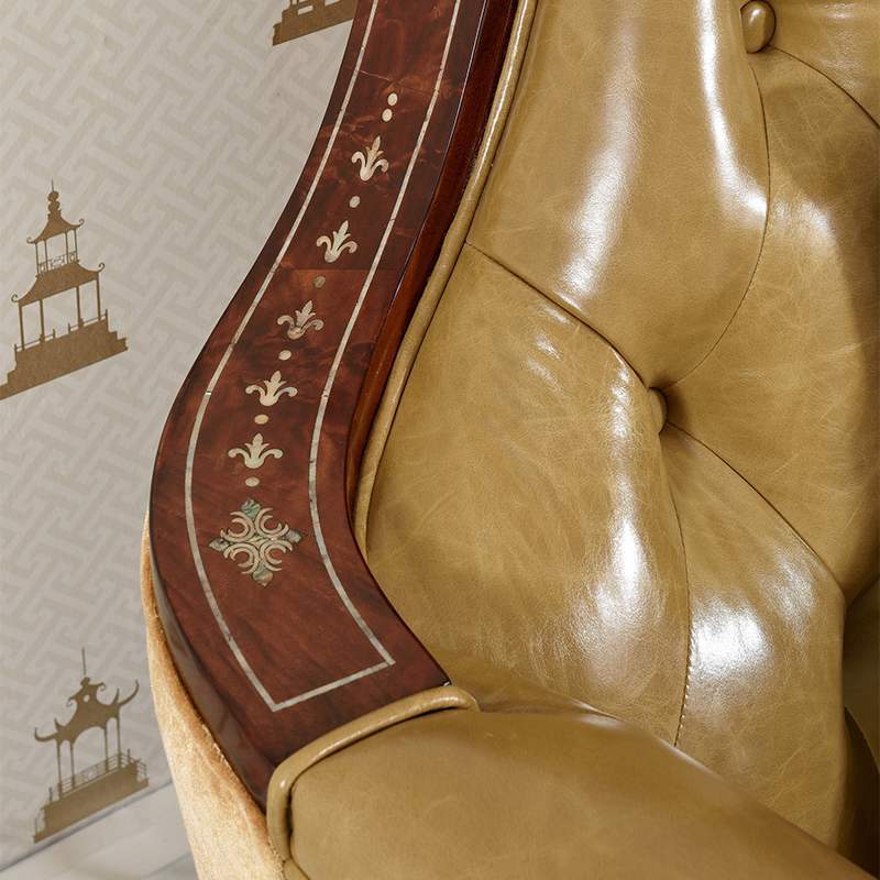 Luxury Lounge Classic Style Italy Genuine Leather Sofa Set,EKAR FURNITURE CO.,LTD,Luxury Lounge Classic Style Italy Genuine Leather Sofa Set,foshan furniture factory,custom Furniture factory,china furniture factory