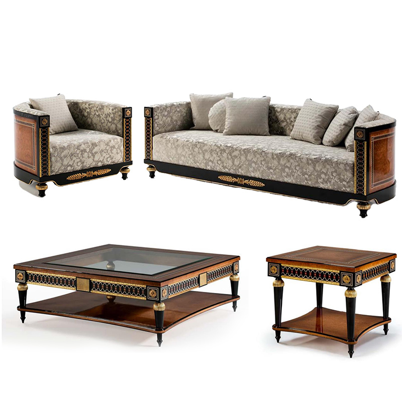 Marier Style 6 Seater Sofa Set for Villa Majlis,EKAR FURNITURE CO.,LTD,Marier Style 6 Seater Sofa Set for Villa Majlis,foshan furniture factory,custom Furniture factory,china furniture factory