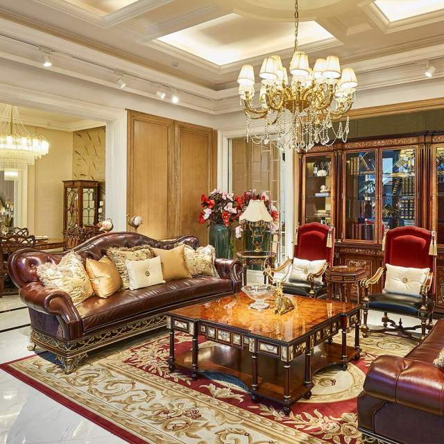 ,MY SHOP,Classic Oil Wax Leather Sofa – Luxurious Comfort and Timeless Design for Elegant Living Rooms,foshan furniture factory,custom Furniture factory,china furniture factory