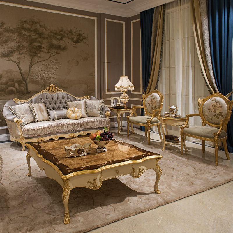 French Vintage Style Veneered Wooden Living Room Center Table,EKAR FURNITURE CO.,LTD,French Vintage Style Veneered Wooden Living Room Center Table,foshan furniture factory,custom Furniture factory,china furniture factory