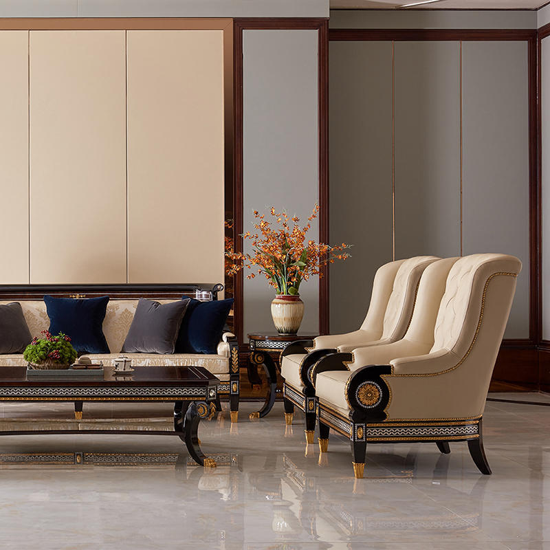 EKAR European classic design fabric sofa set suitable for living rooms and reception rooms,EKAR FURNITURE CO.,LTD,livingroom stool french Upholstered modern chair sofa set for restaurant french luxury dining room,foshan furniture factory,custom Furniture factory,china furniture factory