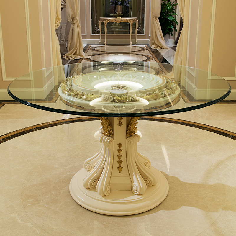 Classic Glass-Top Console Table – Ornate Carvings and Functional Design for Entryway Spaces,EKAR FURNITURE CO.,LTD,Classic Glass-Top Console Table – Ornate Carvings and Functional Design for Entryway Spaces,foshan furniture factory,custom Furniture factory,china furniture factory