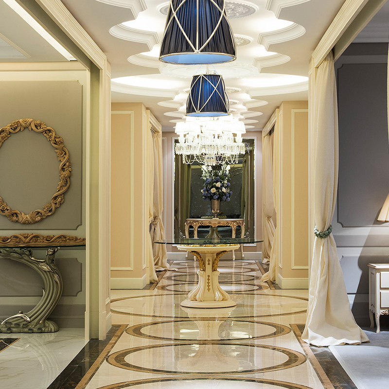 Classic Glass-Top Console Table – Ornate Carvings and Functional Design for Entryway Spaces,EKAR FURNITURE CO.,LTD,Classic Glass-Top Console Table – Ornate Carvings and Functional Design for Entryway Spaces,foshan furniture factory,custom Furniture factory,china furniture factory