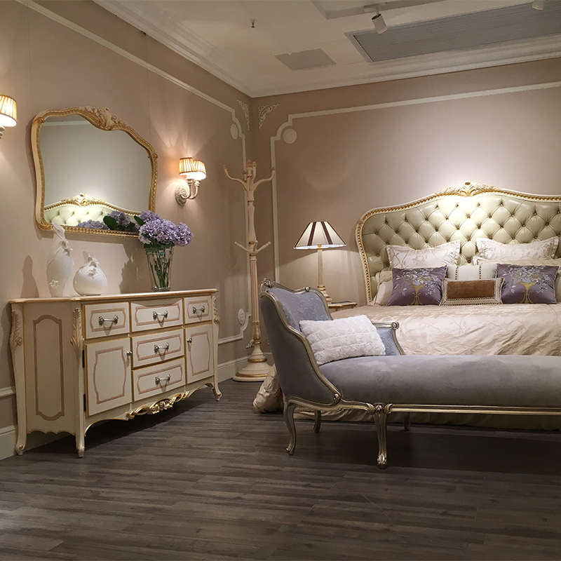 French Provincial Entryway Mirror with Distressed Wood Frame and Floral Carvings,EKAR FURNITURE CO.,LTD,French Provincial Entryway Mirror with Distressed Wood Frame and Floral Carvings,foshan furniture factory,custom Furniture factory,china furniture factory