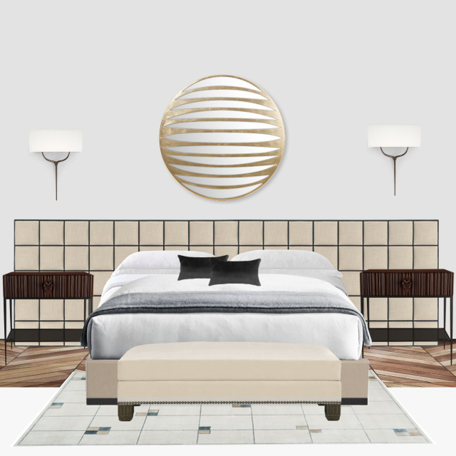 ,MY SHOP,Bedroom with widescreen comfortable double bed,foshan furniture factory,custom Furniture factory,china furniture factory