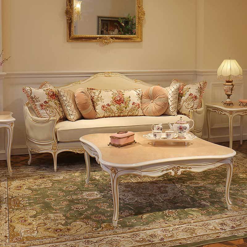 Luxury French sofa and coffee table set for an elegant living room,EKAR FURNITURE CO.,LTD,Luxury French sofa and coffee table set for an elegant living room,foshan furniture factory,custom Furniture factory,china furniture factory