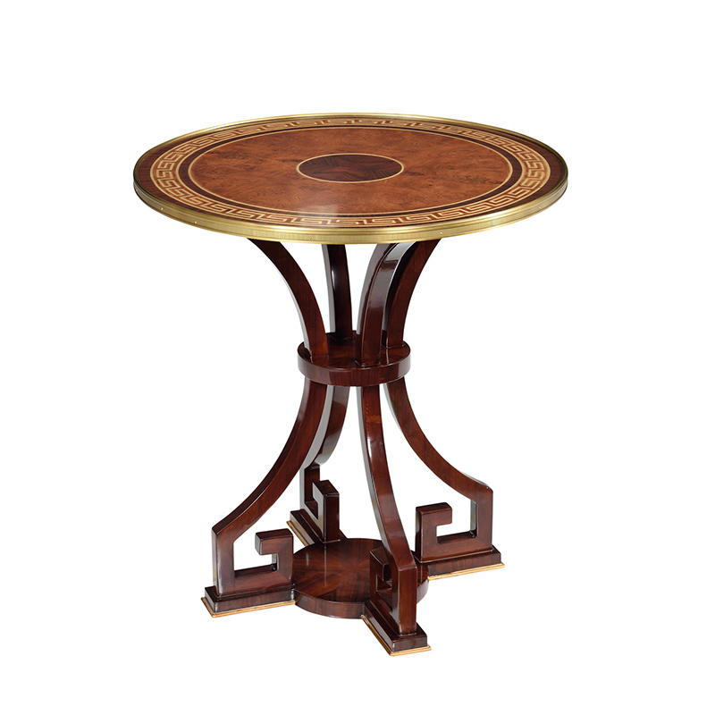 Luxury Antique Wooden Round Shape Corner Coffee Table For Living Room Furniture,EKAR FURNITURE CO.,LTD,Luxury Antique Wooden Round Shape Corner Coffee Table For Living Room Furniture,foshan furniture factory,custom Furniture factory,china furniture factory