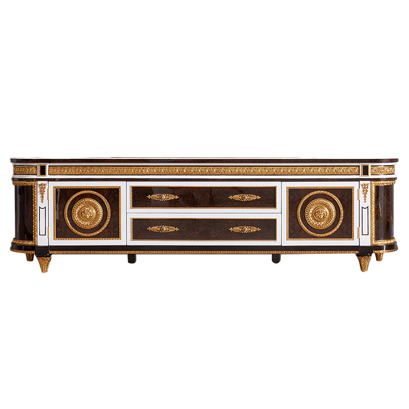 Antique French Style Wood White Tv Stand,EKAR FURNITURE CO.,LTD,Antique French Style Wood White Tv Stand - Ekar Furniture,foshan furniture factory,custom Furniture factory,china furniture factory