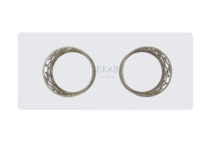 ,MY SHOP,Classic smooth glass top and metal legs dining table,foshan furniture factory,custom Furniture factory,china furniture factory