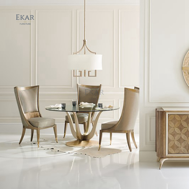 ,MY SHOP,Dining Room Furniture Glass Round Dining Table,foshan furniture factory,custom Furniture factory,china furniture factory