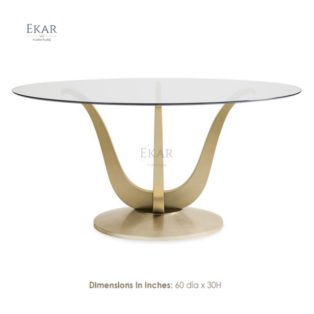 ,MY SHOP,Dining Room Furniture Glass Round Dining Table,foshan furniture factory,custom Furniture factory,china furniture factory